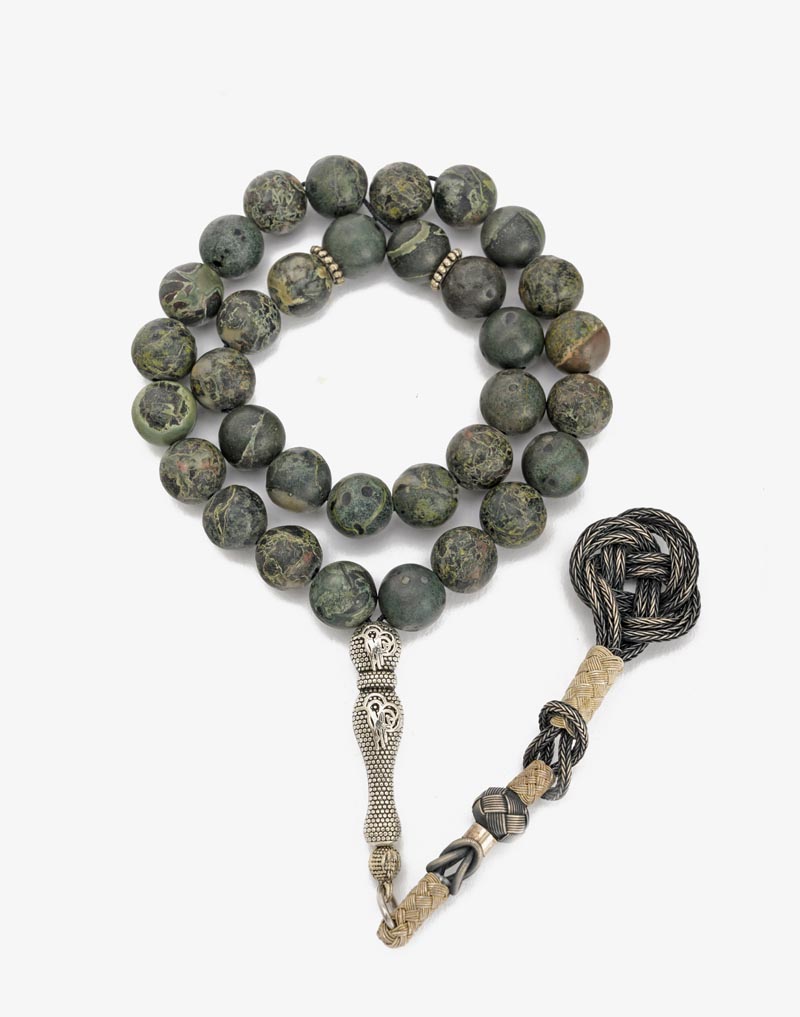 23854 rosary agate stone