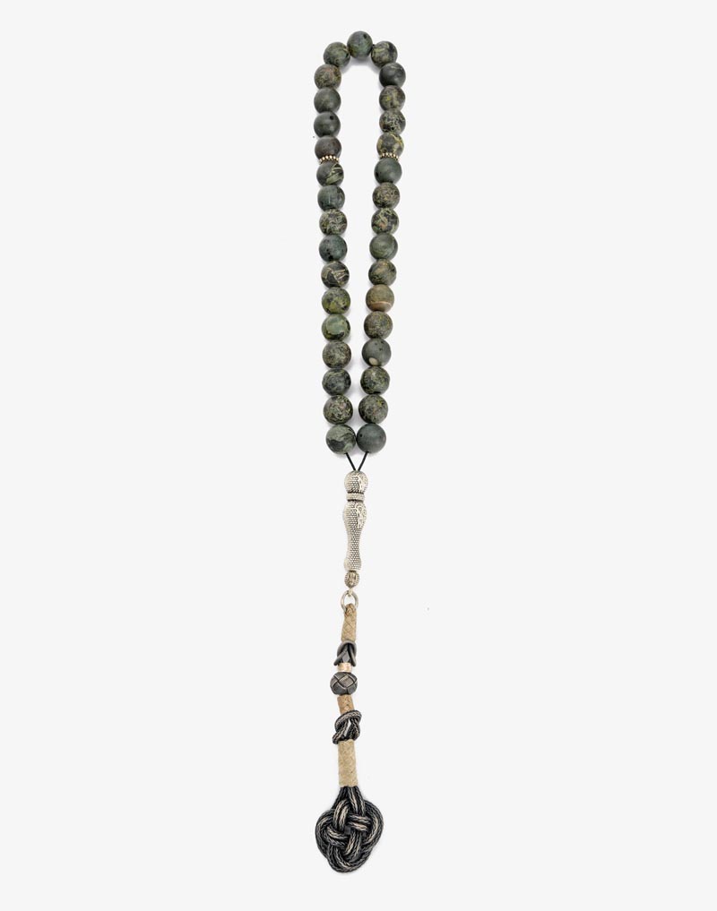 23854 rosary agate stone