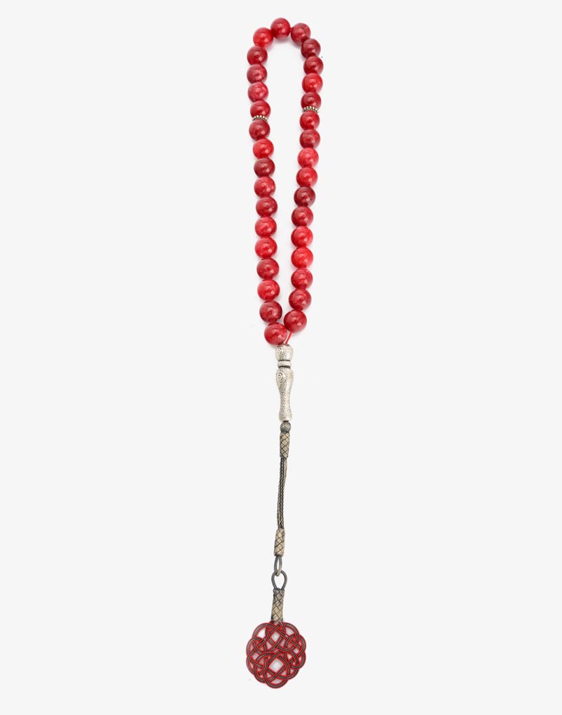 23859 rosary red coral