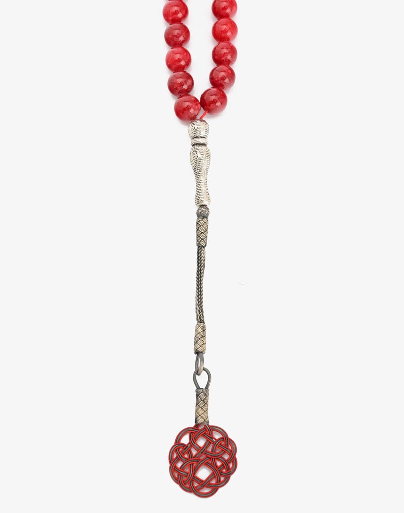 23859 rosary red coral