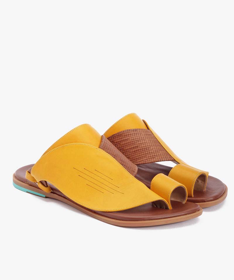 نعال شرقي زبيري جلد طبيعي