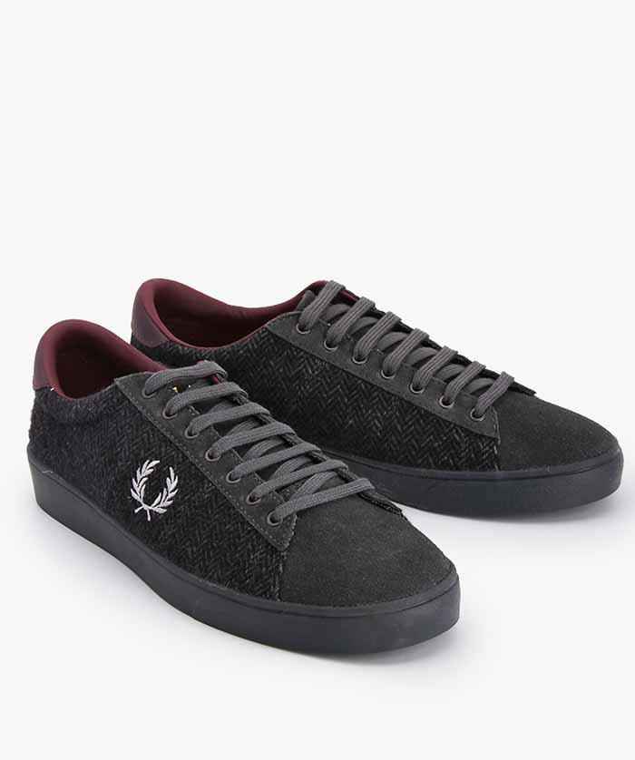 FRED PERRY SPENCER TWIED  B9071 Gray