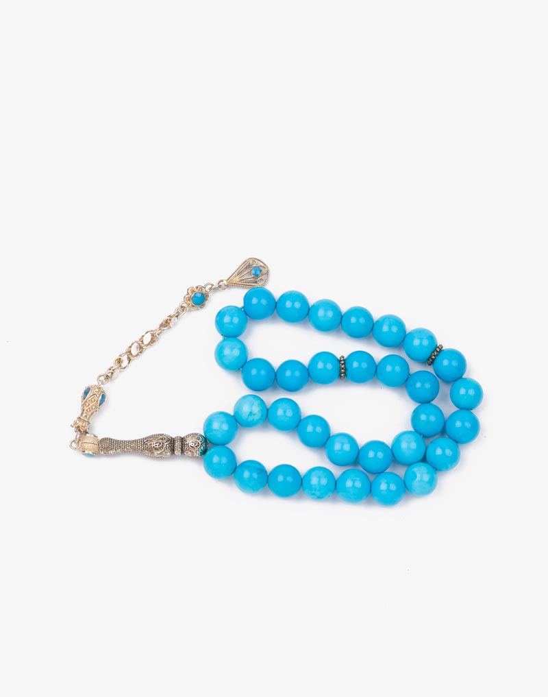 23850 rosary turquoise stone