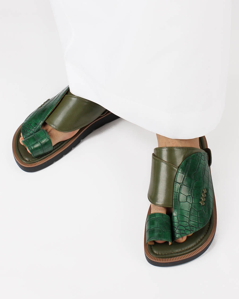 نعال شرقي زبيري بطبعة التمساح 