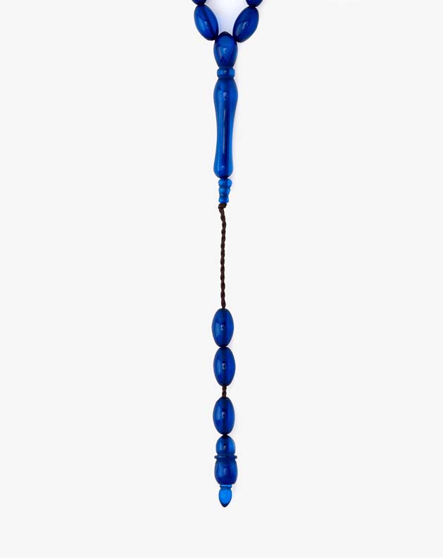 AMBER ROSARY 29343ROSBL