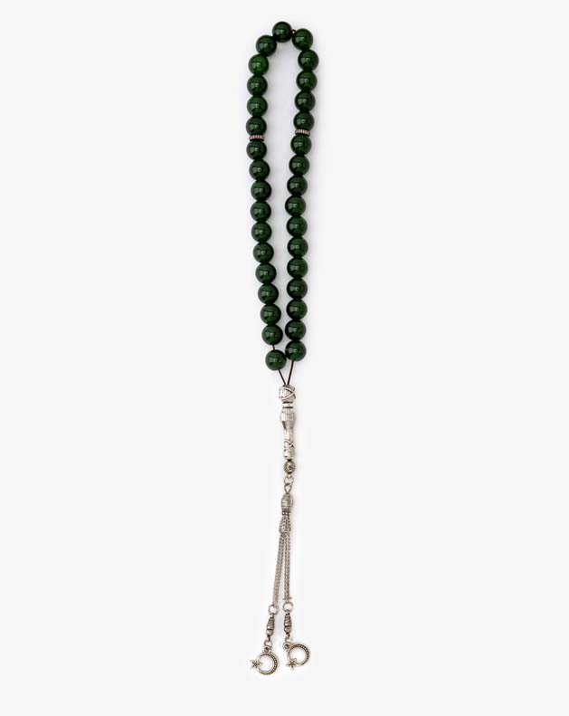 ROSARY GEMSTONE GLASS 9511ROSGN