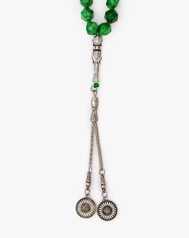 Diamond Stone Rosary 29231ROSGN