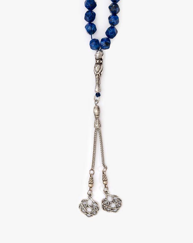 Diamond Stone Rosary 29233ROSBL
