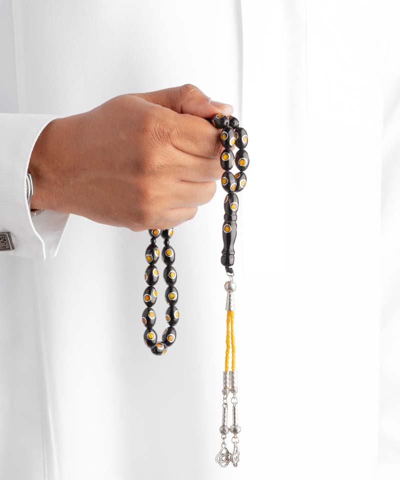 COOK WOOD ROSARY 3208ROSBK