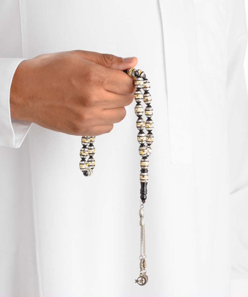 COOK WOOD ROSARY 3203ROSBK