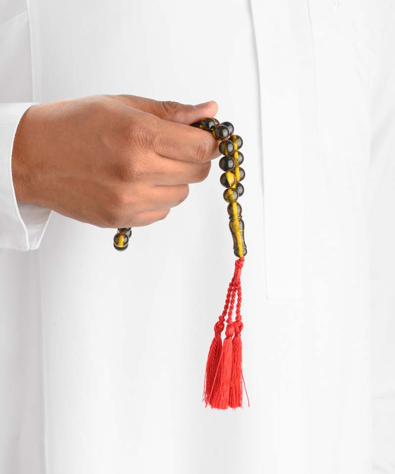 AMBER ROSARY 25943ROSMC