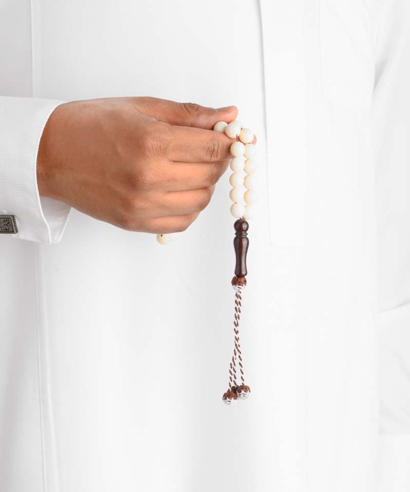 BONE ROSARY 12511ROSWT