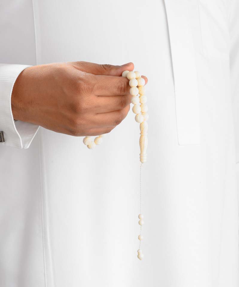 BONE ROSARY 12512ROSWT