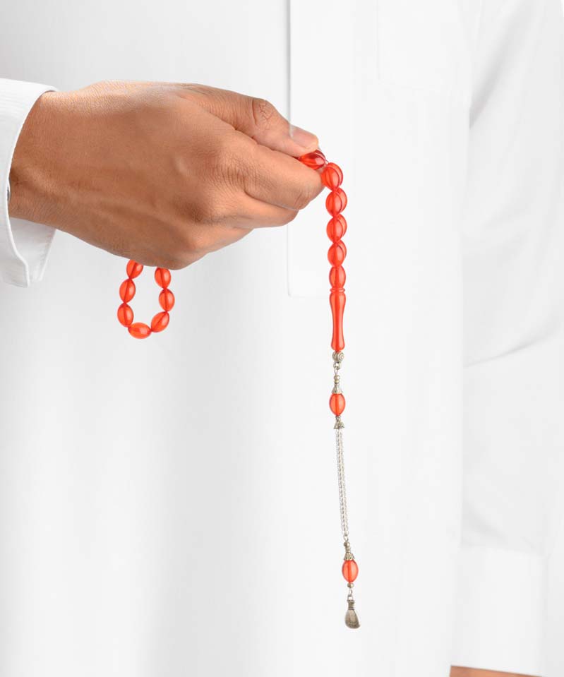 AMBER ROSARY 29341ROSRD