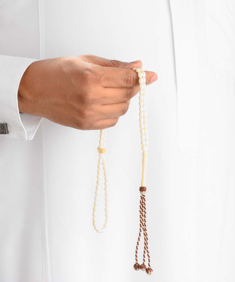 BONE ROSARY 13462ROSWT