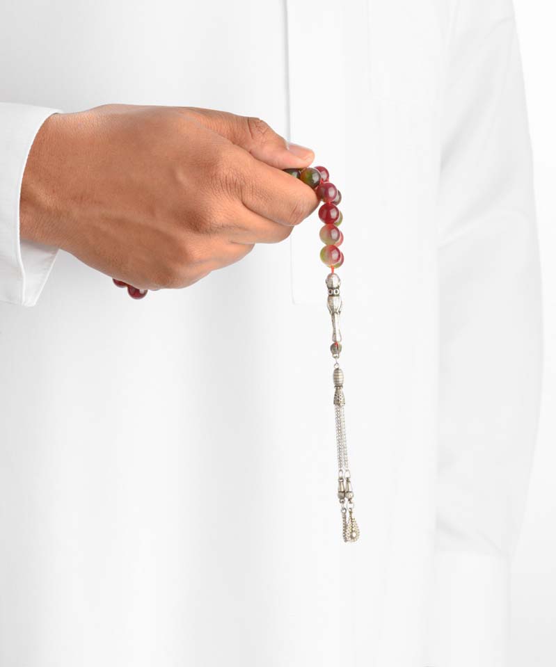 ROSARY AGATE STONE 9424ROSBO