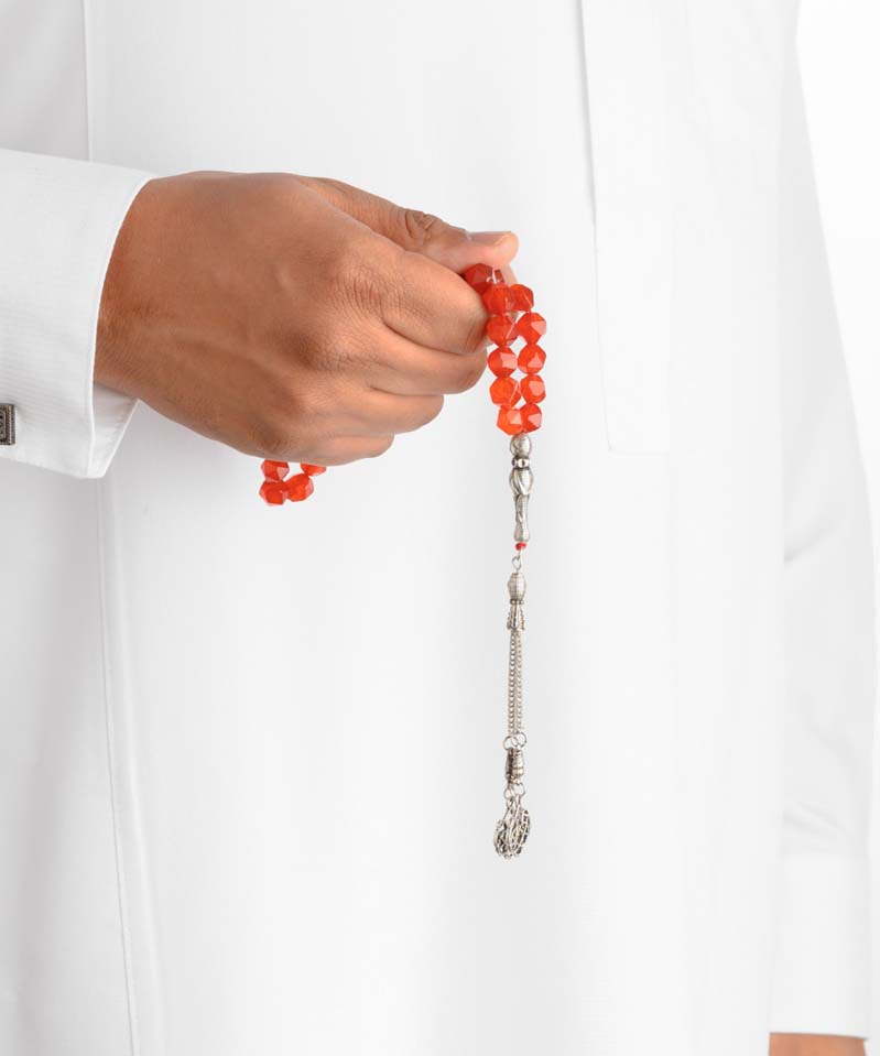 Diamond Stone Rosary 29235ROSRD