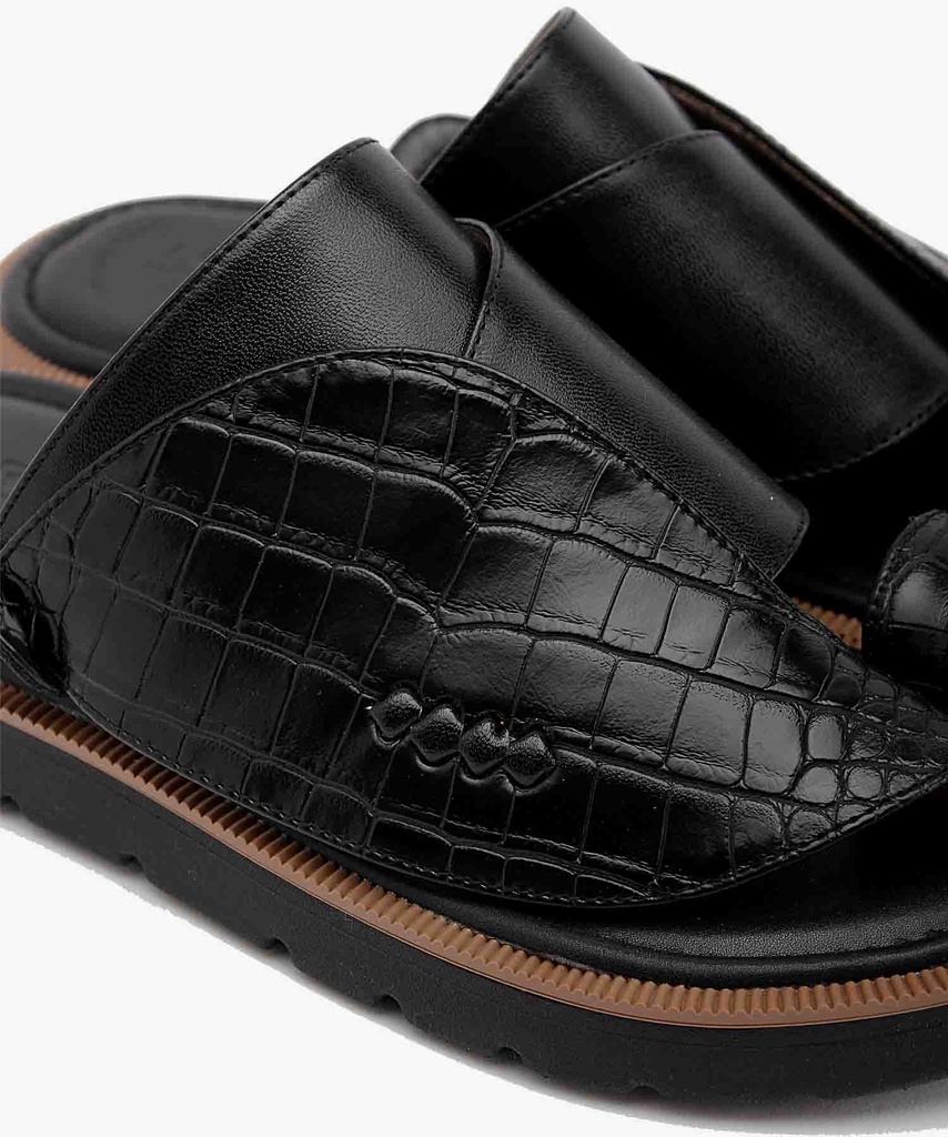 نعال شرقي زبيري بطبعة التمساح 