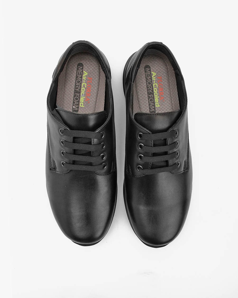 7959 leather shoe black