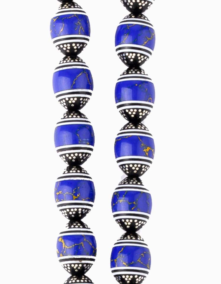 COOK WOOD SILVER ROSARY 30331ROSBL