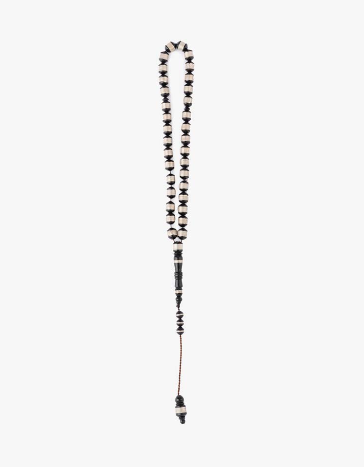 Thyme silver rosary 23821ROSBK