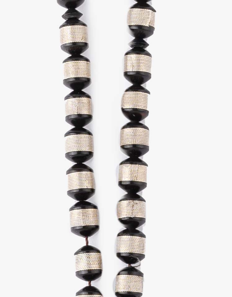 Thyme silver rosary 23821ROSBK