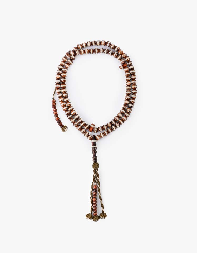 Cook rosary silver and ivory 29521ROSBN