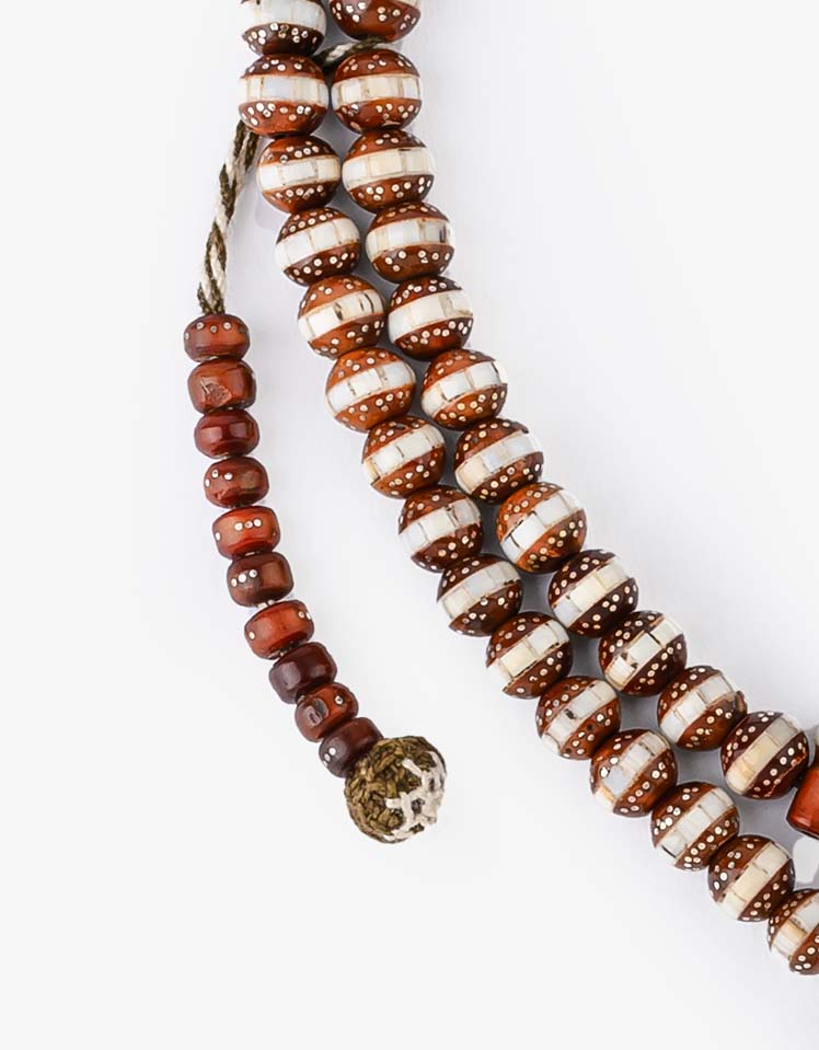 Cook rosary silver and ivory 29521ROSBN