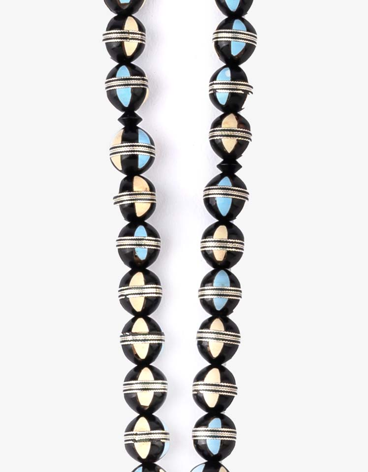 Thyme silver rosary 23822ROSBK