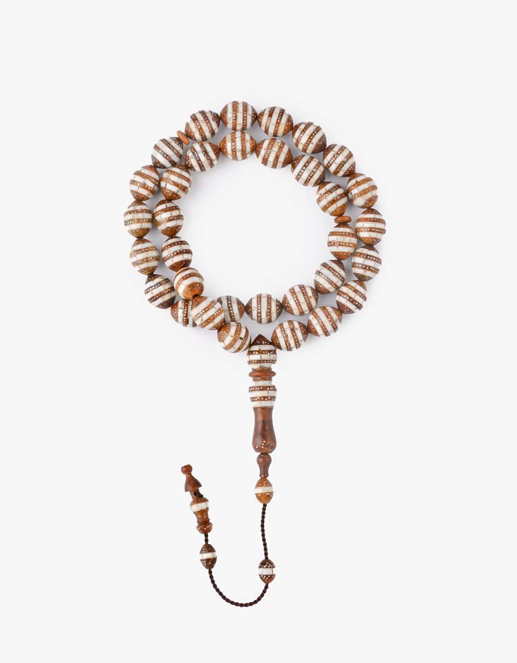 COOK WOOD SILVER ROSARY 29571ROSBN