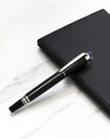 Men pen black& silver PEN740BK
