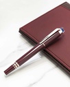 Men pen bordo & silver PEN750BO