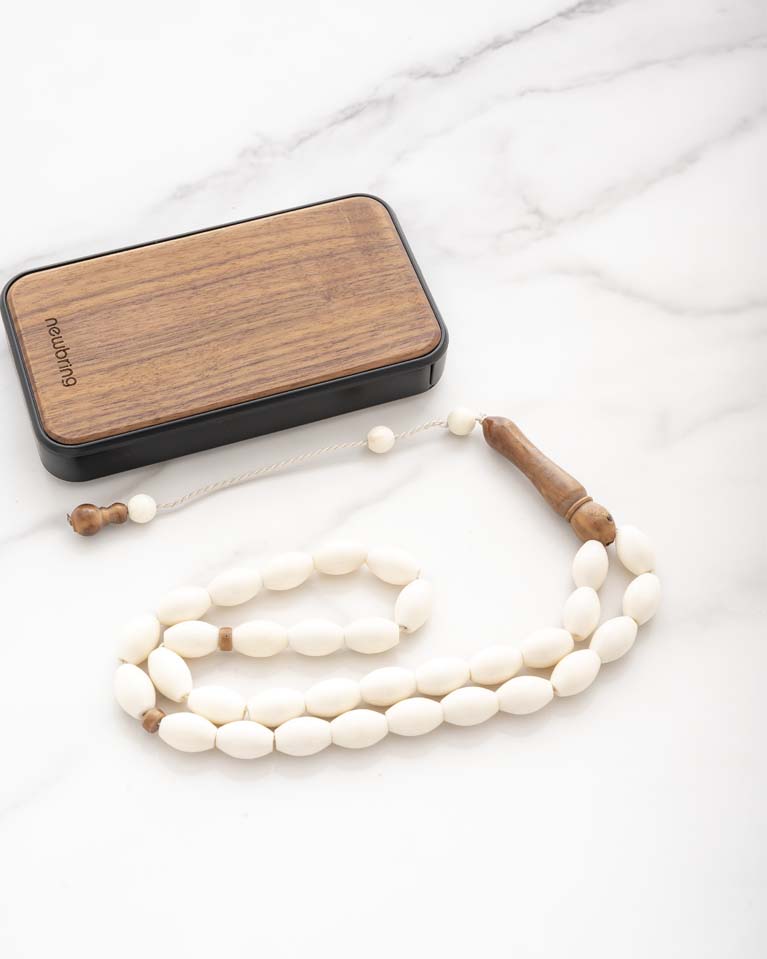 BONE ROSARY 4345ROSWT