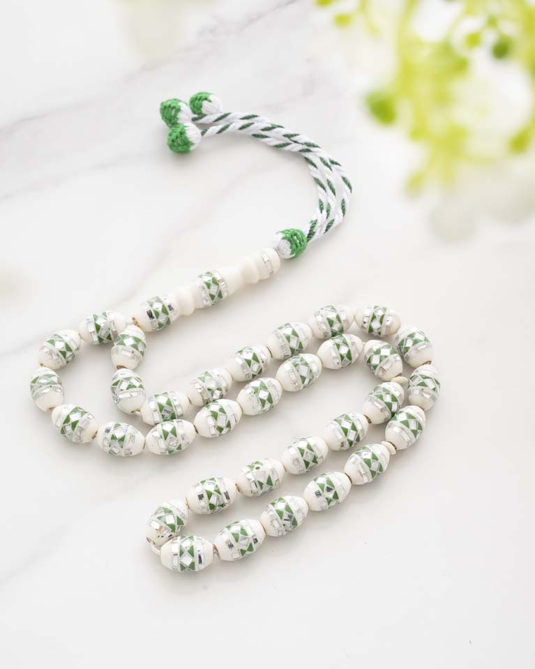 BONE ROSARY 4344ROSWT