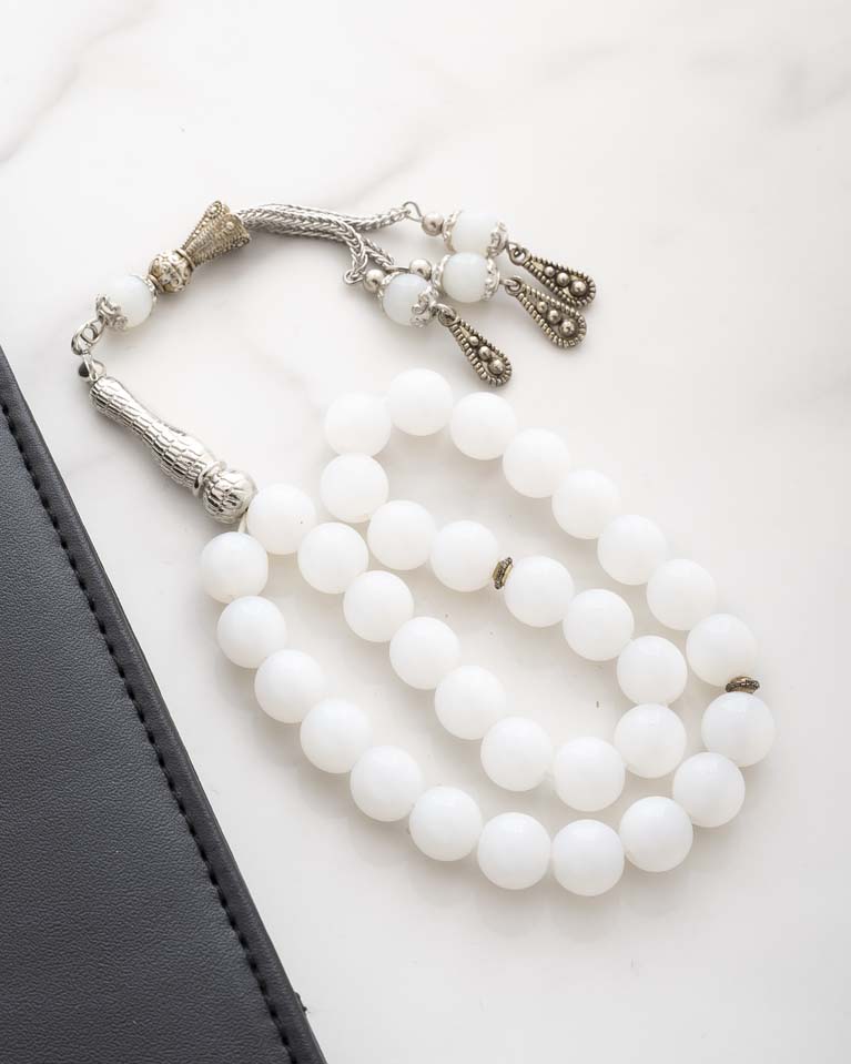 سبحة حجر العقيق 