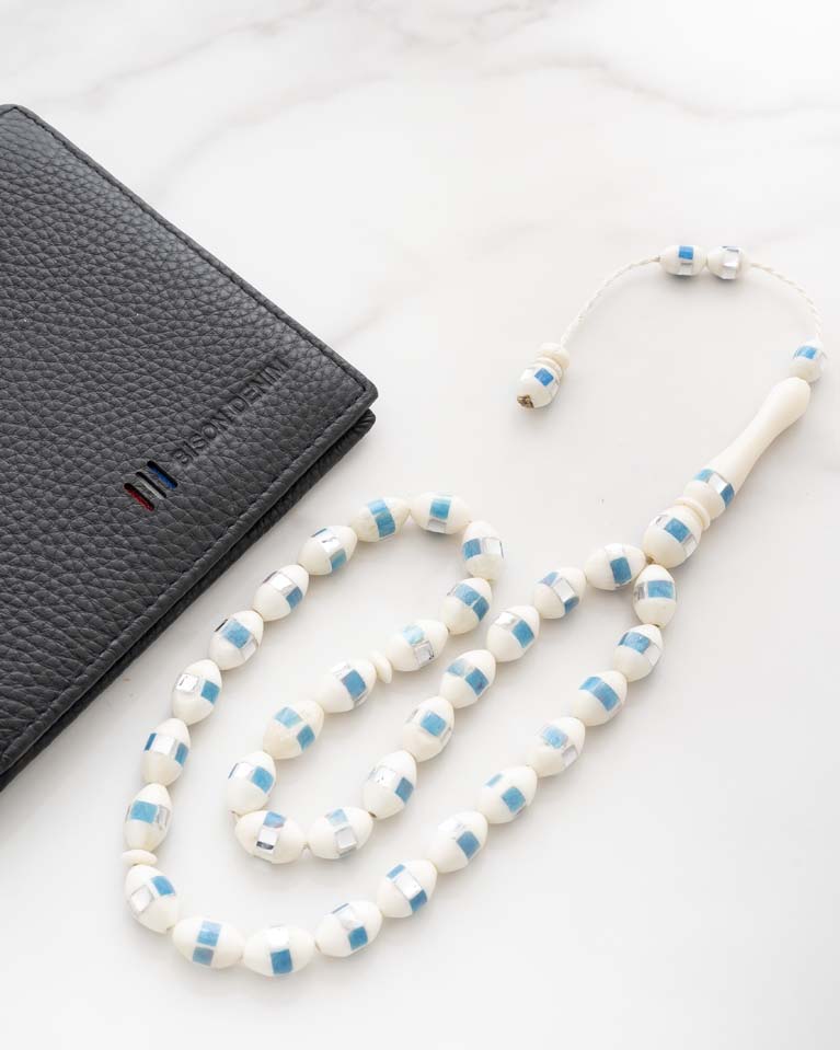 BONE ROSARY 4342ROSWT