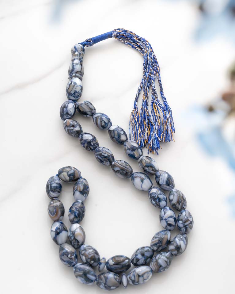 Seashell rosary 30075ROSBL