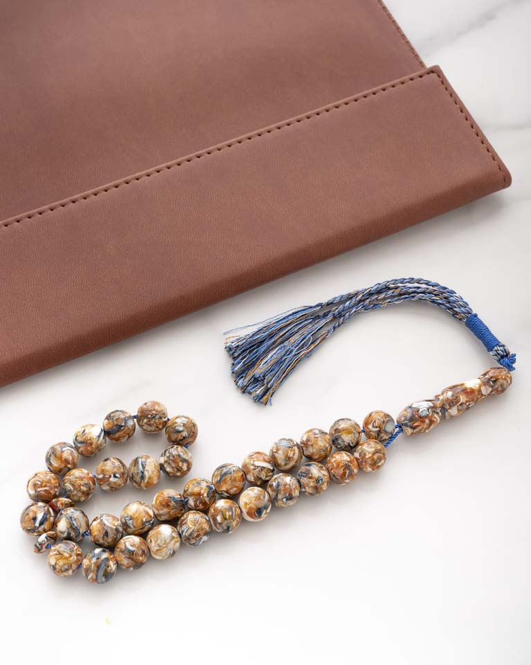 Seashell rosary 30072ROSMC