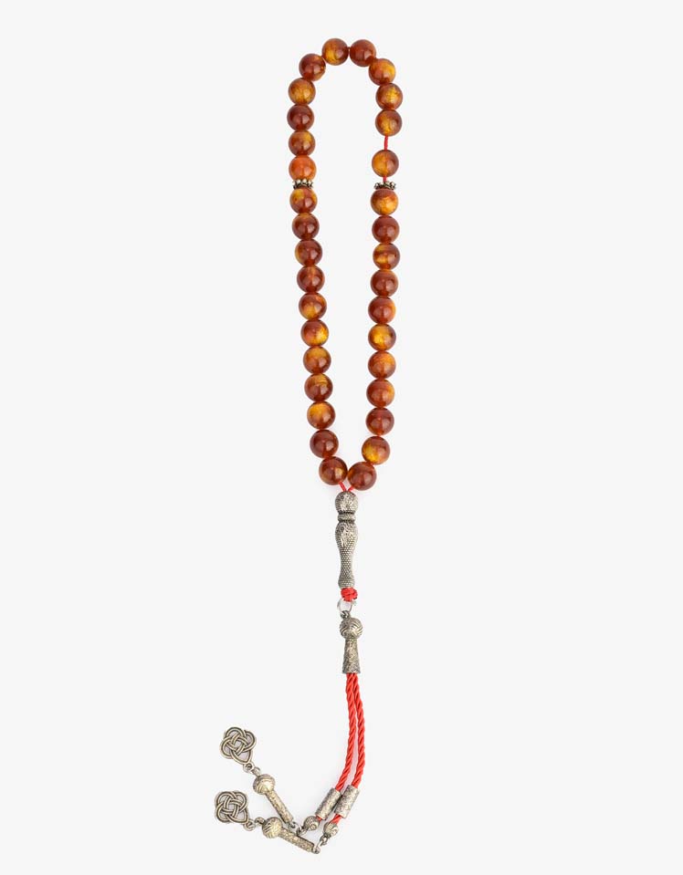 AMBER ROSARY 25942ROSBN