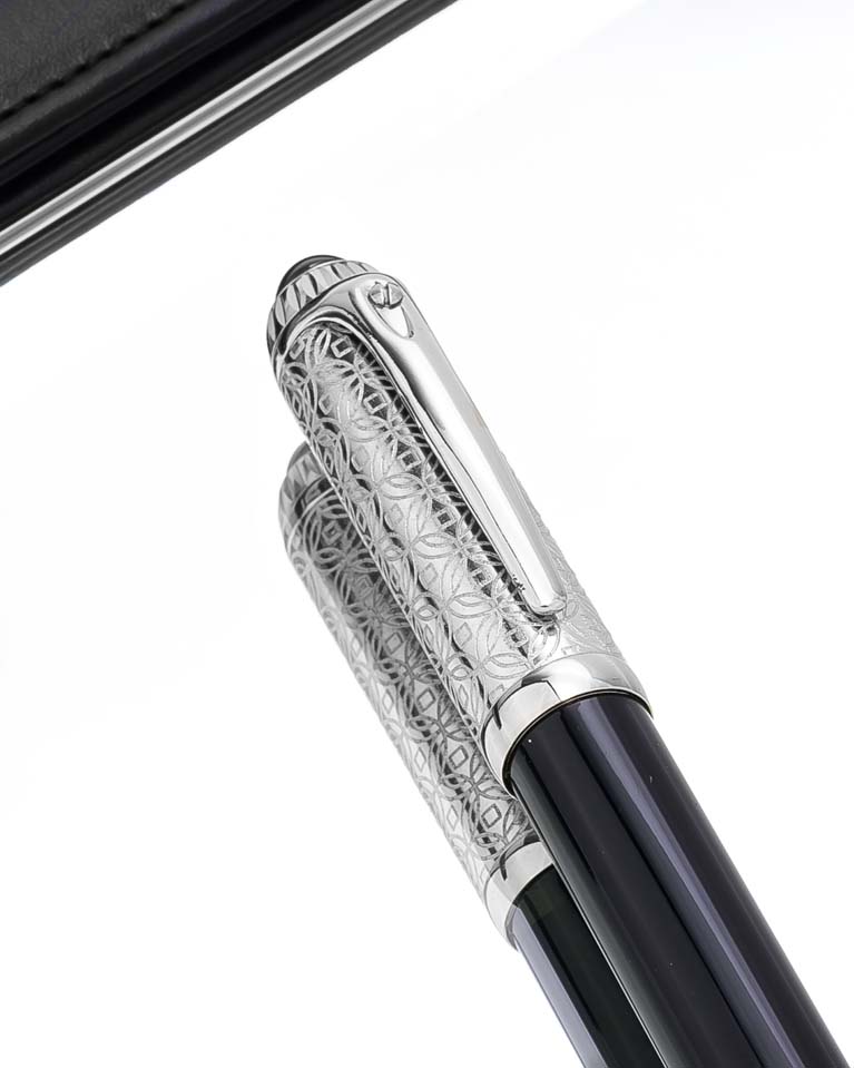 Men pen silver & black PEN670BK