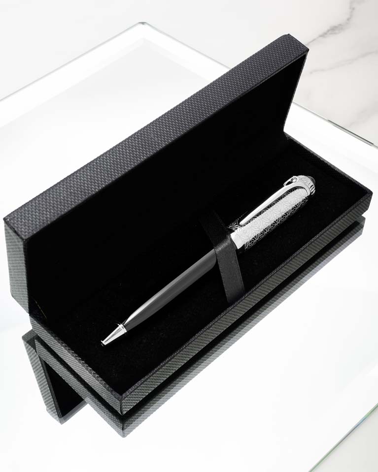 Men pen silver & black PEN670BK