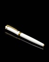 Men pen white & gold PEN802WT