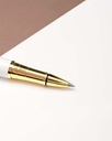 Men pen white & gold PEN802WT