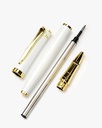 Men pen white & gold PEN802WT