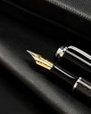 Men pen black & silver PEN810BK