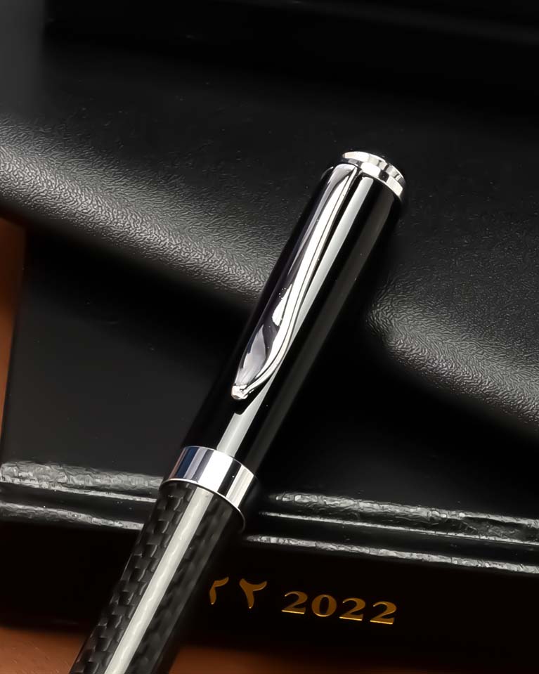 Men pen black & silver PEN810BK