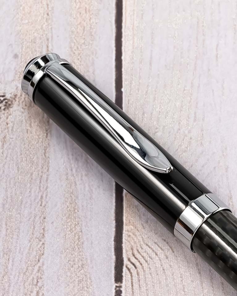 Men pen black & silver PEN808BK