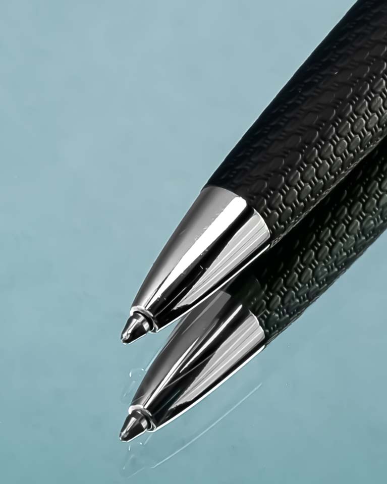 Men pen black & silver PEN812BK