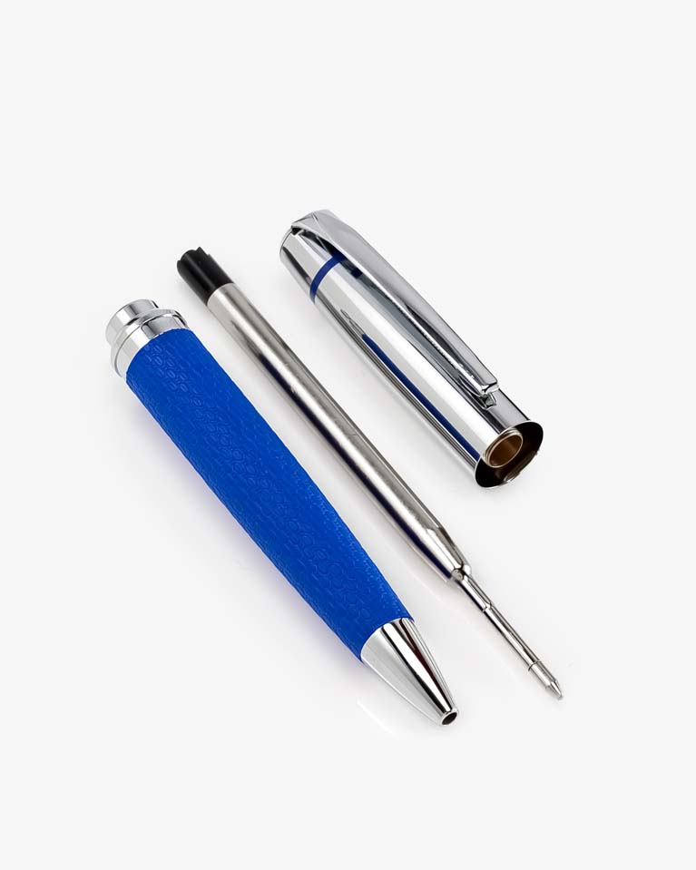Men pen blue & silver PEN811BL