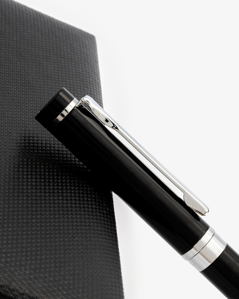 Men pen black & silver PEN817BK